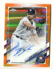 2021 Topps Chrome Autographs Orange Refractors #RABT Blake Taylor 5/25 A39 444