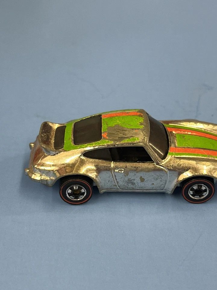 Hot Wheels Super Chromes Redline Porsche P-911.1974  HONG KONG - Image 4 of 4