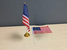 American Flag on stand/American Flag on stick...