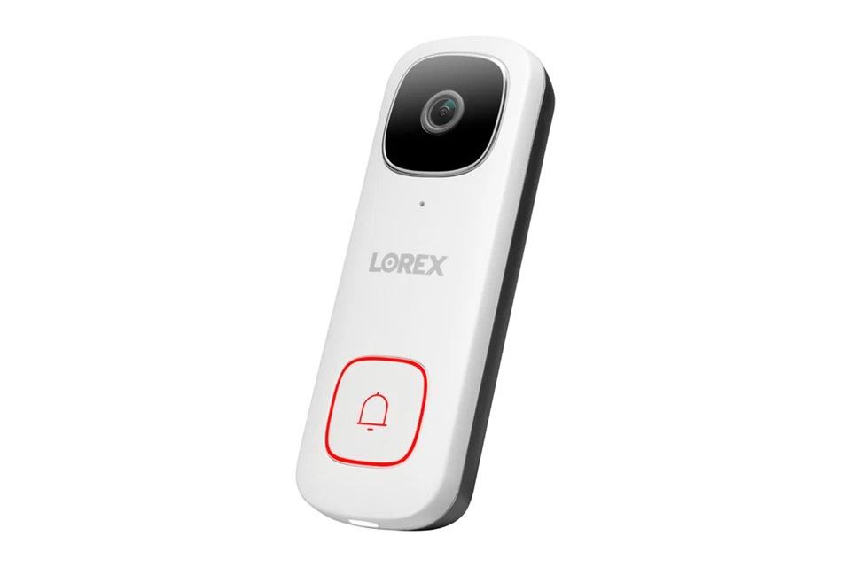 Lorex 2K Wi-Fi Video Doorbell 32GB (White, Single) - Open Box - Image 3 of 4