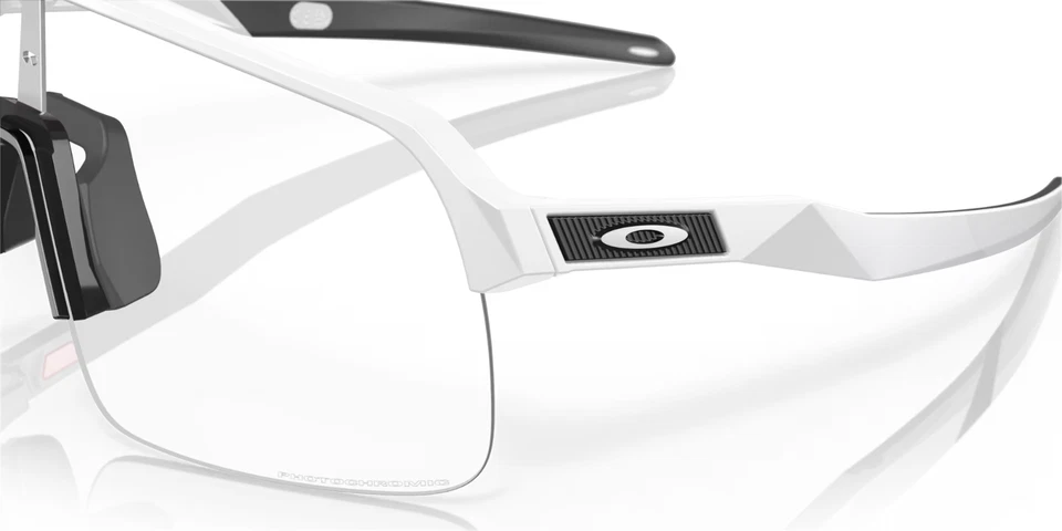 NEW Oakley SUTRO LITE Matte White Wrap PHOTOCHROMIC Clear Lens Sunglass O9463-46 - Image 4 of 4