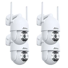 ANRAN 3MP HD Security Camera Outdoor Wireless Home Pan/Tilt WiFi Home 2Way Audio