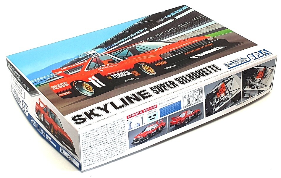 Aoshima 1/24 Scale Model Kit 06123 - Nissan Skyline Super