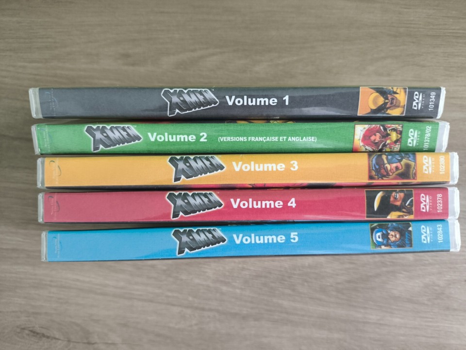 Xmen Complete Marvel DVD Comic Book Collection DVD Box Sets Lot Volume