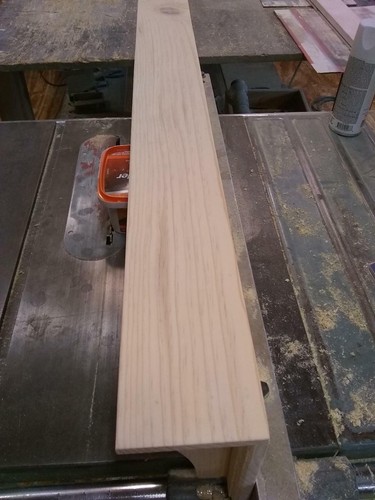 SOLID PINE 36" HAND BUILT WALL SHELF, MANTEL, 6" SKIRT FOR HANGERS - 第 4/8 張圖片