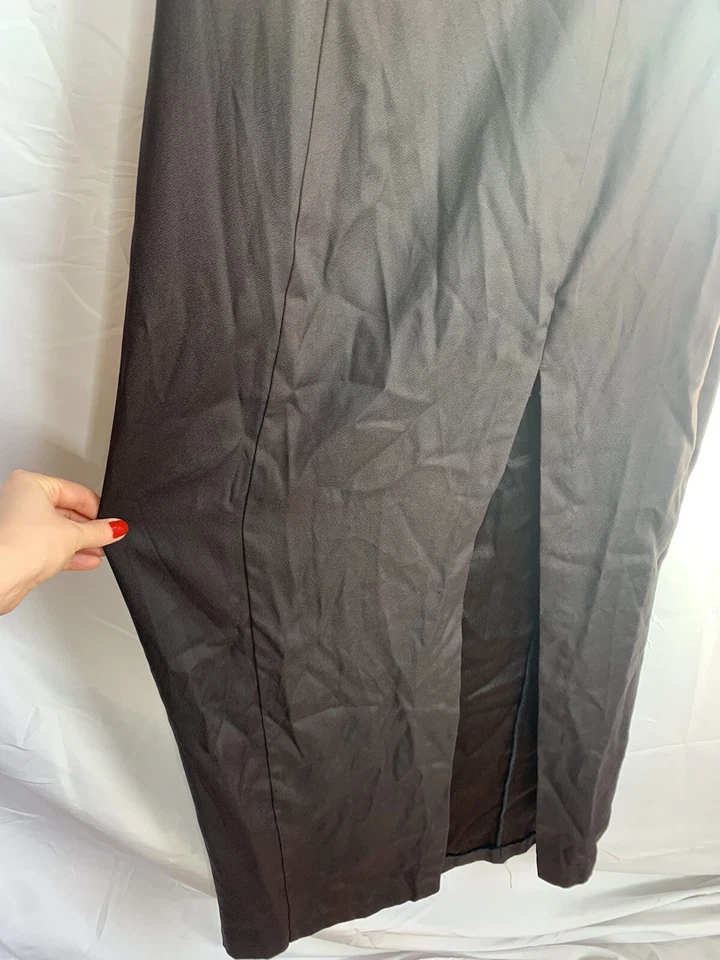 Vestido con cuentas de hombro manga abullonada etiqueta papel hecho en EE. UU. de colección años 80/90 Foto 4 de 4