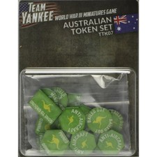 Team Yankee WW3 Australian Token Set TTK07 22 Tokens New Free Shipping USA