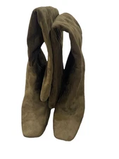 Charles By Charles David Meaghan Boot, Color Army Green, Size 8.5 M