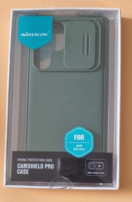 Nillkin Samsung Galaxy S22 Ultra Hülle Clear Grün Schutzhülle Slim Grip