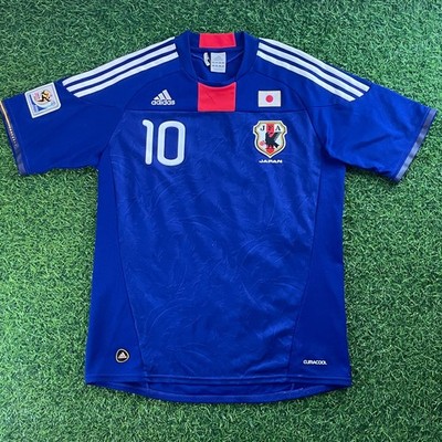 日本代表  シャツ NAKAMURA 10 Shunsuke Nakamura - Japan 2010 Official Jersey Shirt Kit - JPN 2XL