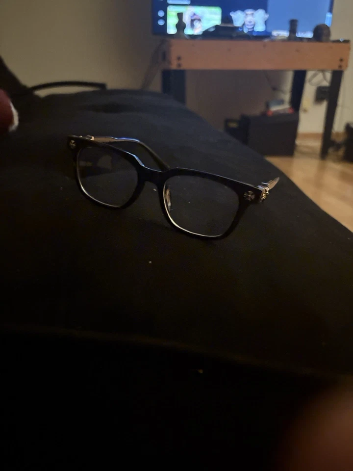 Auténticas gafas corazones cromados Foto 2 de 2