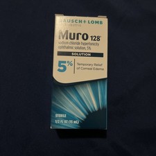 Bausch Lomb Muro 128 5 Ophthalmic Solution - 0.5oz