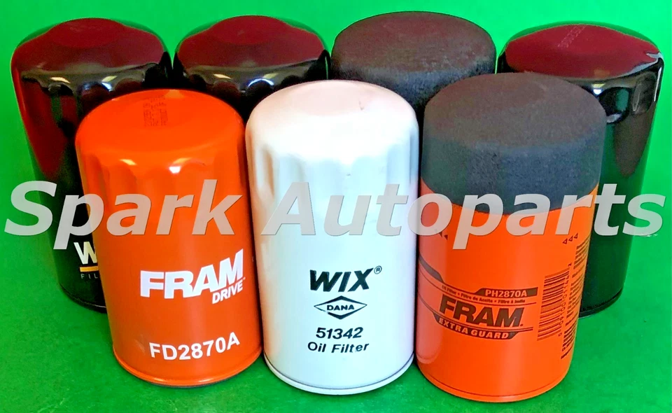 Lot of 7 Engine Oil Filter WIX 51342 FRAM PH2870A FD2870A For VOLKSWAGEN Foto 2 de 3