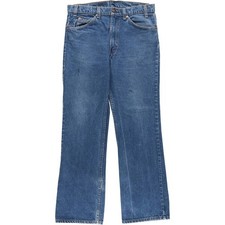 Vintage 90'S Levi's 517 Bootcut Denim Pants Made in the USA Men's Size 33 S...