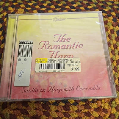 Sunila w/ Ensemble - The Romantic Harp -Factory Sealed New