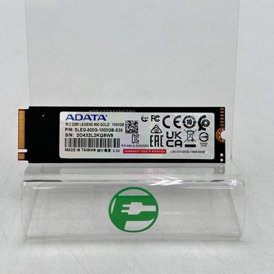 ADATA 2280mm XPG Legend 800 Gold 1TB M.2 NVMe Gen 4.0 x 4 SSD