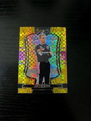 Jeff Burton 2026 Panini Select FOTL Gold Power Plaid 13/13 #294 Exide Ford