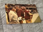 Washington Redskins SONNY JURGENSEN Signed 4x6 VINCE LOMBARDI Photo AUTOGRAPH 1G