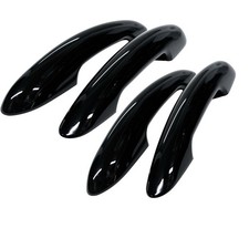 For MINI F55 Door Handle Clip On Covers 5 Door Gloss Black NO Comfort Access F60