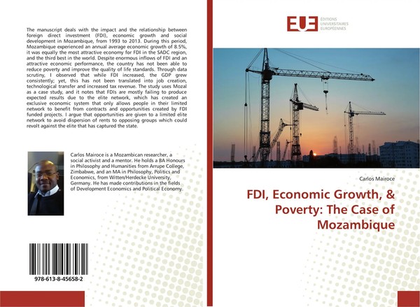 Carlos Mairoce | Fdi, Economic Growth, & Poverty: The Case Of Mozambique | Buch-image