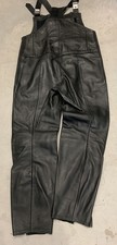 HARRO Motorrad Leder Latzhose  Gr58 Guter Zustand