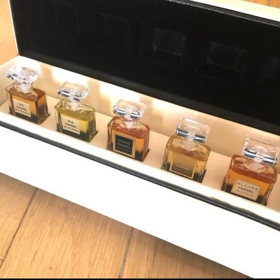 CHANEL Gift Box Set No.5 No.19 COCO Allure Coco Mademoiselle 3.5ml unused w/box