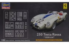 Kit modellino plastica 1/24 Ferrari 250 Testa Rossa 1958 Le Mans