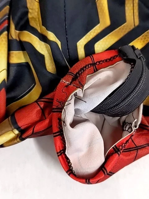 Fun World JWC3154M 经典蜘蛛侠集成 Zentai 儿童服装 - 中号 — 第 4/4 张图片