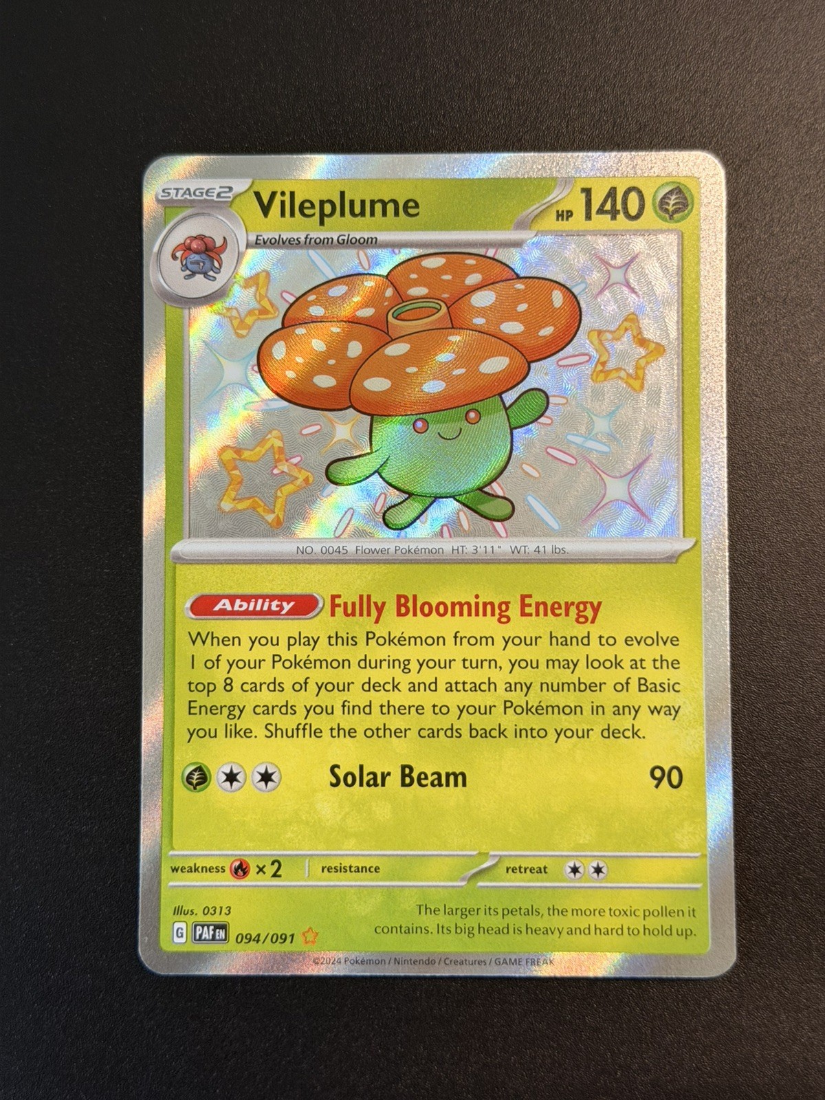 SV: Paldean Fates #094/091 Vileplume