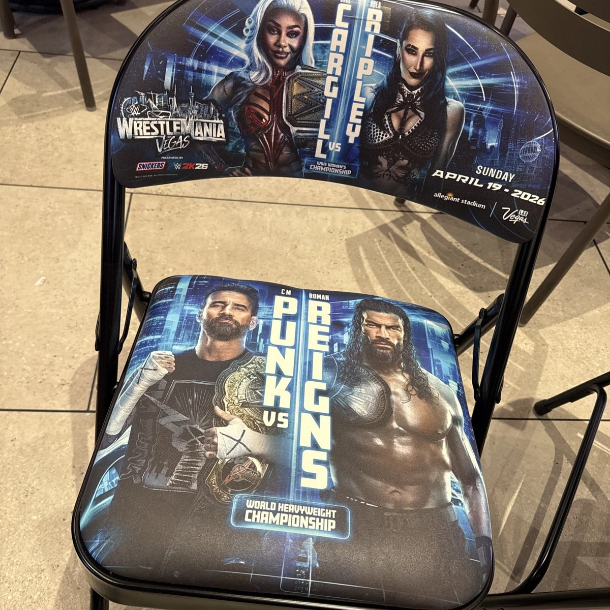 Las mejores ofertas en WrestleMania Silla | eBay