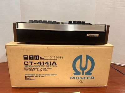 ★PIONEER STEREO CASSETTE DECK CT-7 【品１】 Pioneer CT-F700 Stereo Cassette Deck