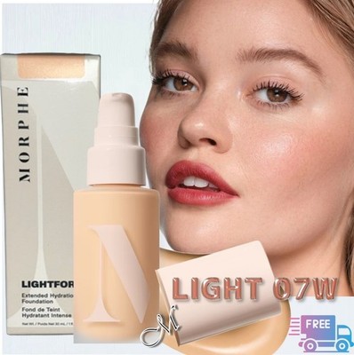 Morphe Lightform Extended Hydration Foundation ~ Light/Med 07W (Golden) 30ml NIB