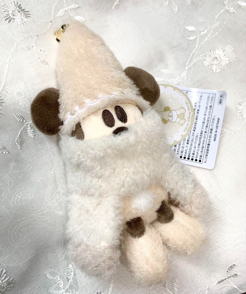 Tokyo Disney Resort 2024 Christmas Lil Ring Ring Mickey Plush Doll Toy ...