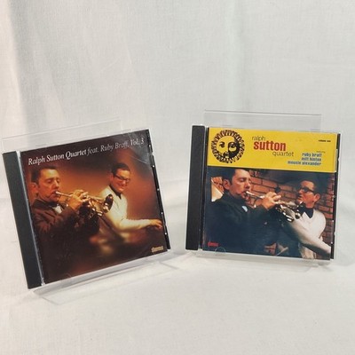 Ralph Sutton Quartet / Ruby Braff Vol. 1 (CD Import ) + Vol. 3 (CD Import) EUC