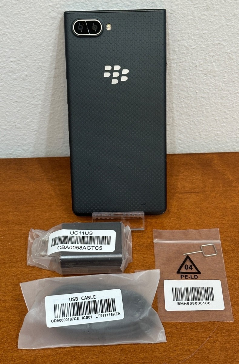 SIMフリー BlackBerry KEY2 LE 64GB BlackBerry KEY2 LE Android Phone, Unlocked 64GB, Dual 13MP