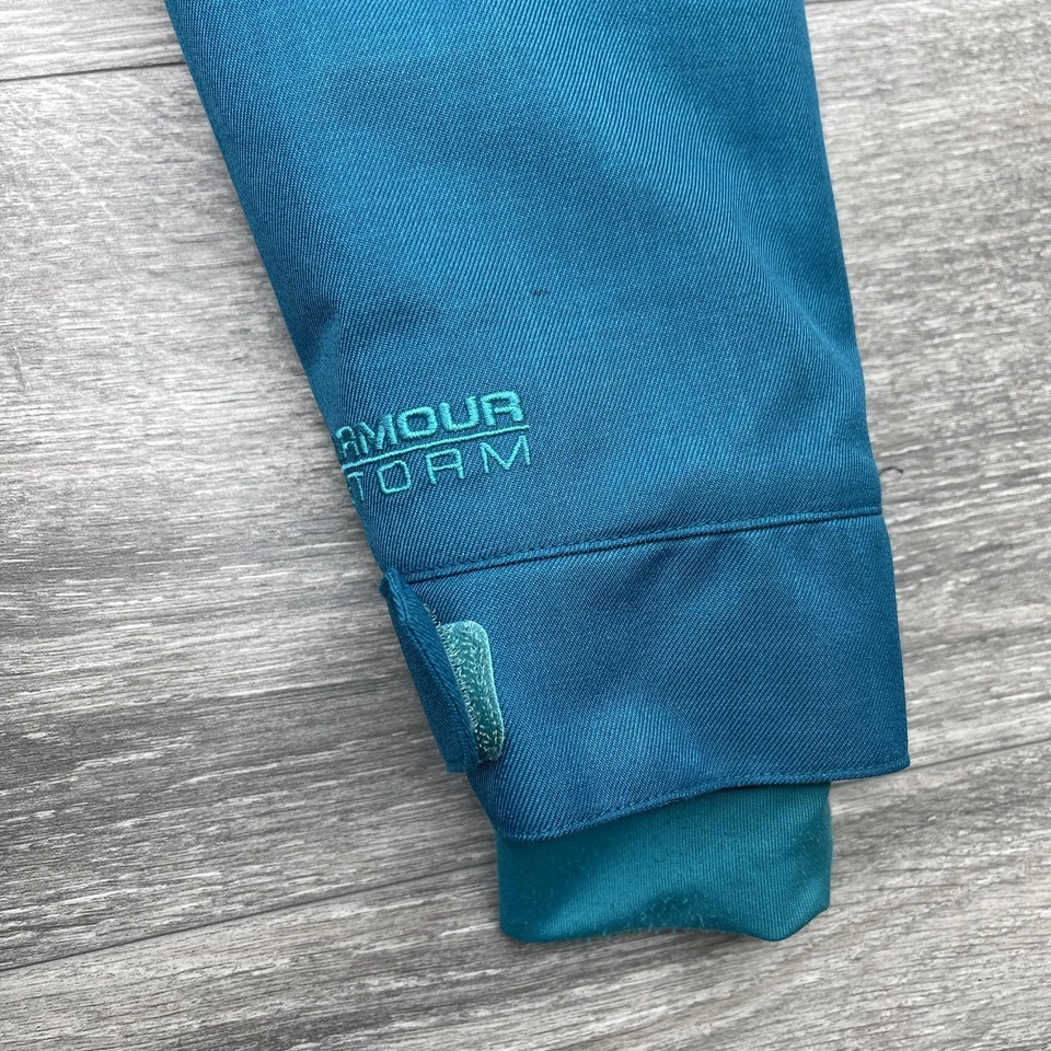 Under Armour Storm Jacket Mens Small Blue ColdGear Infrared PrimaLoft Skiing - Image 4 of 4