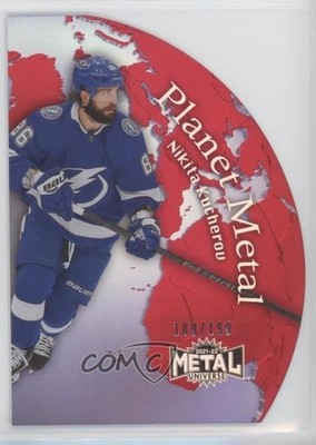 2021 Skybox Metal Universe Planet Red Achievement 189/199 Nikita Kucherov 0o0n
