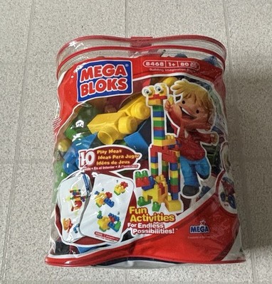 Mega Blocks Set of 80 Construction Blocks