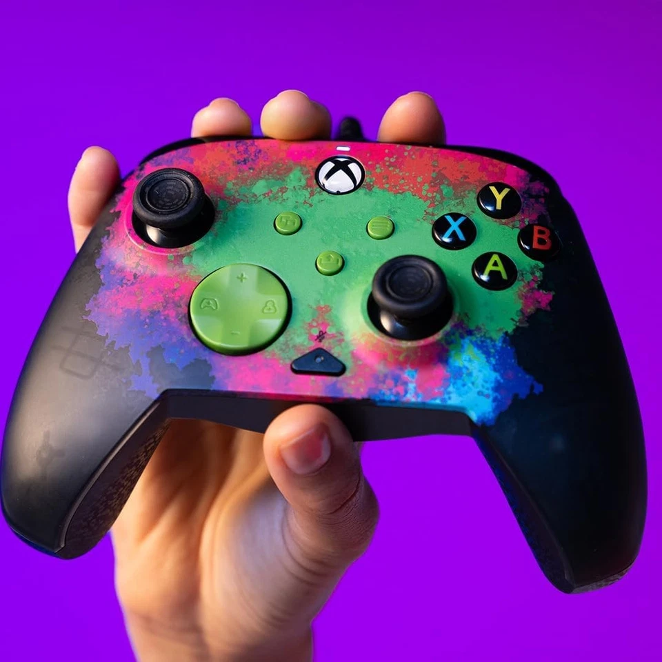 PDP Xbox REMATCH GLOW Wired controller - Space Dust - Image 4 of 4