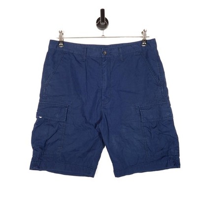 Levi's Cargo Shorts Gr. W36 Herren Blau 100% Baumwolle Utility Taschen