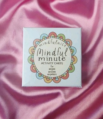 Mindfulnice Mindful Minute Activity Cards Meditation Self-help Relaxation