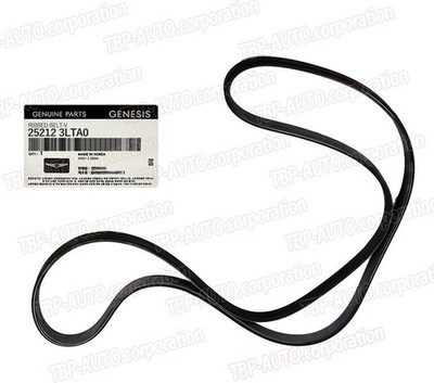 GENUINE OEM   V-Ribbed Belt 2017-2025 Genesis G70 G80 G90 Kia K900 Stinger 3.3L