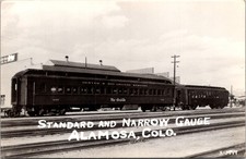 RPPC D & RG Railroad Standard & Narrow Gauge Passenger Cars, Alamosa, Colorado