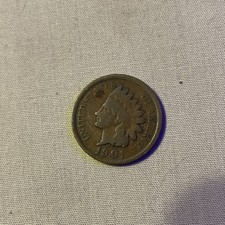 1901 Indian Head Cent Penny 1c Coin