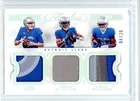 2022 Panini Flawless Jared Goff/St Brown/Williams Triple Patch #8/20 (DG)