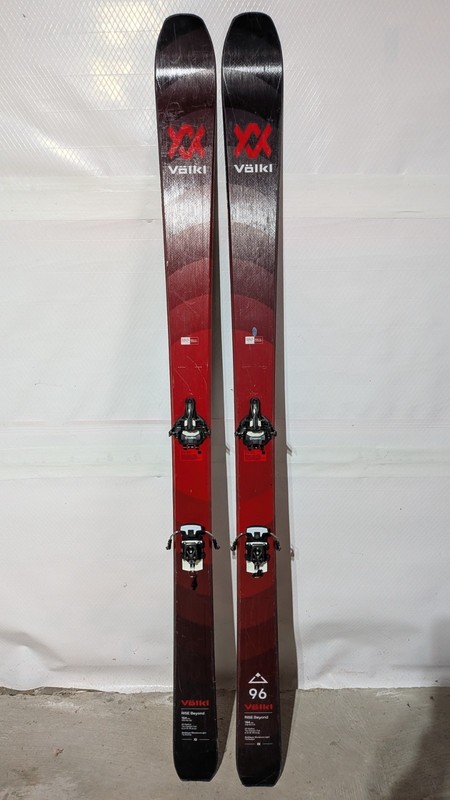 Volkl Touring Skis, Marker Alpinist Bindings,  Armada Skins, Ski Crampons