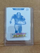 Donnie Shell 2024 Leaf Football 1/1 Printing Plate