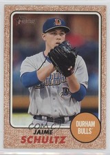 2017 Topps Heritage Minor League Edition Jaime Schultz #141 w7v