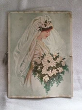 Elizabeth Harding, Bride, Antique, Ivory Soap - late 1800's  booklet