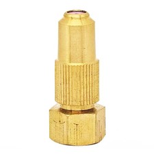 Adjustable Copper Nozzle for Efficient Spray Irrigation in Gardens and Farmers